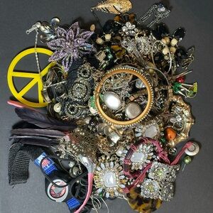 Jewelry Lot | Mixed Lot Vintage-Mod Craft Jewelry Tangled Broken Harvest Bundle!